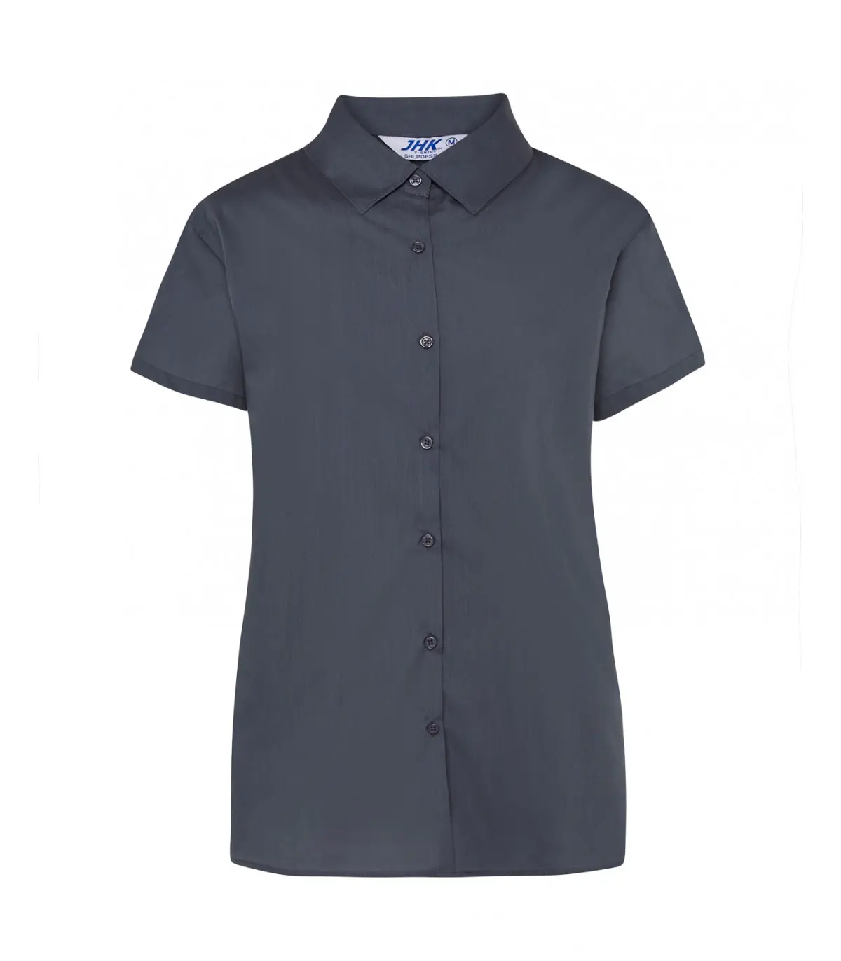 JHK JHK JHK LADY CASUAL & BUSINESS SS SHIRT POPELIN