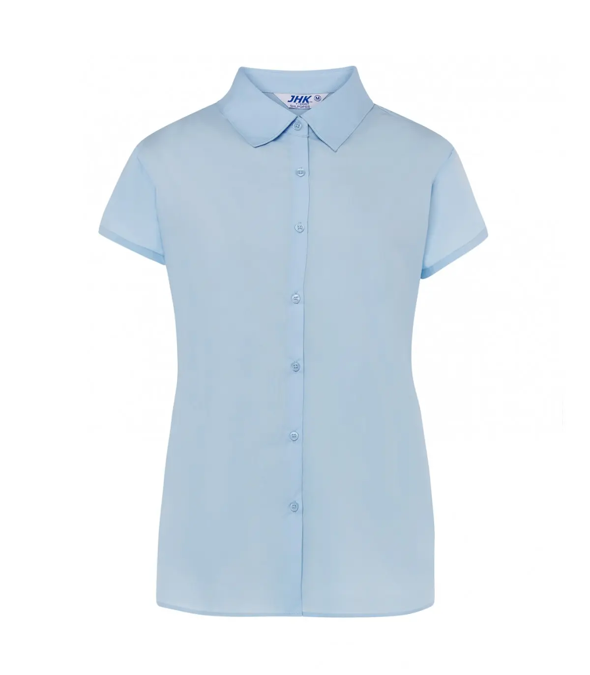 JHK JHK JHK LADY CASUAL & BUSINESS SS SHIRT POPELIN