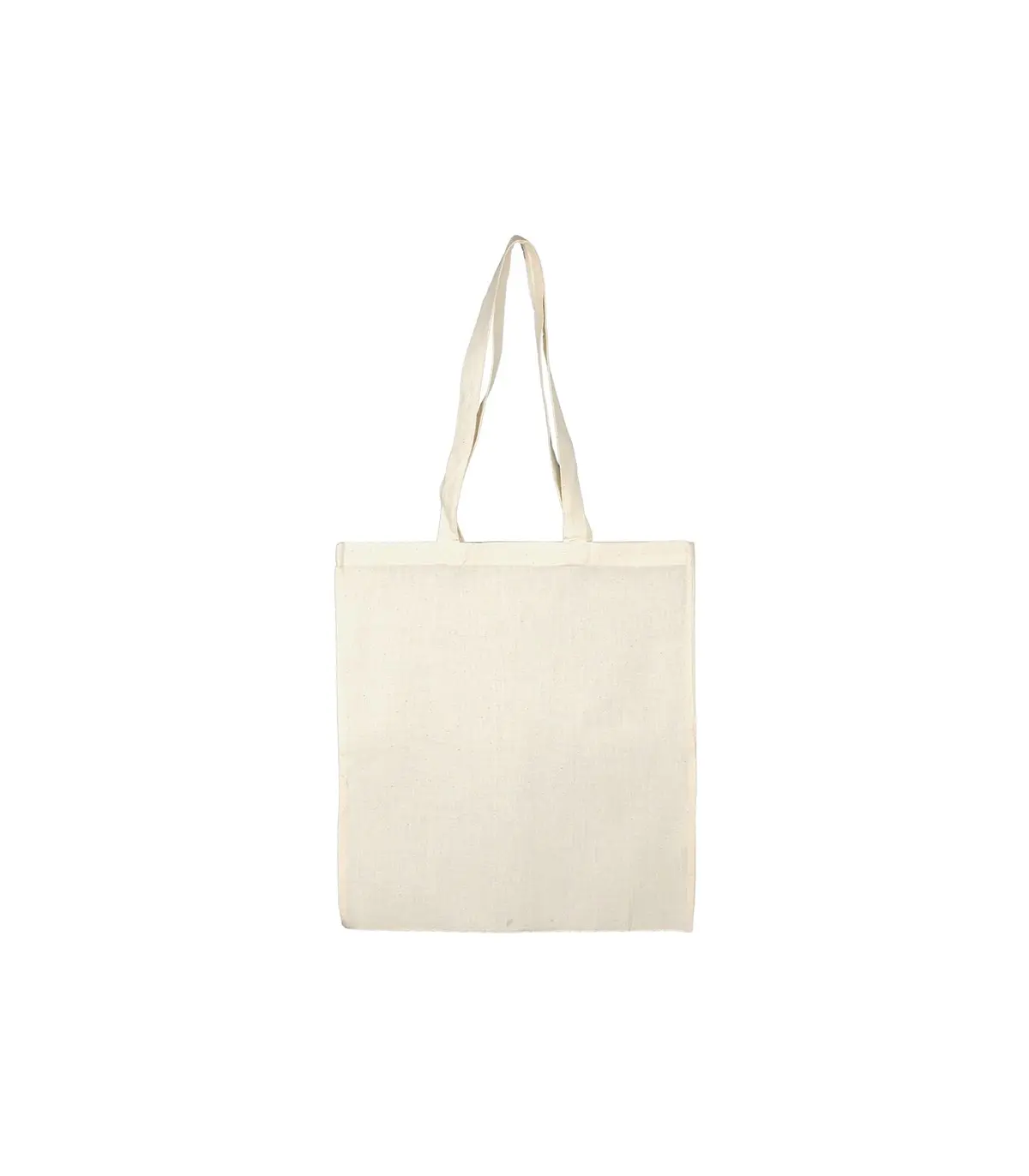 Packs Promocionais 100 sacos de pano cru personalizados de 140gr