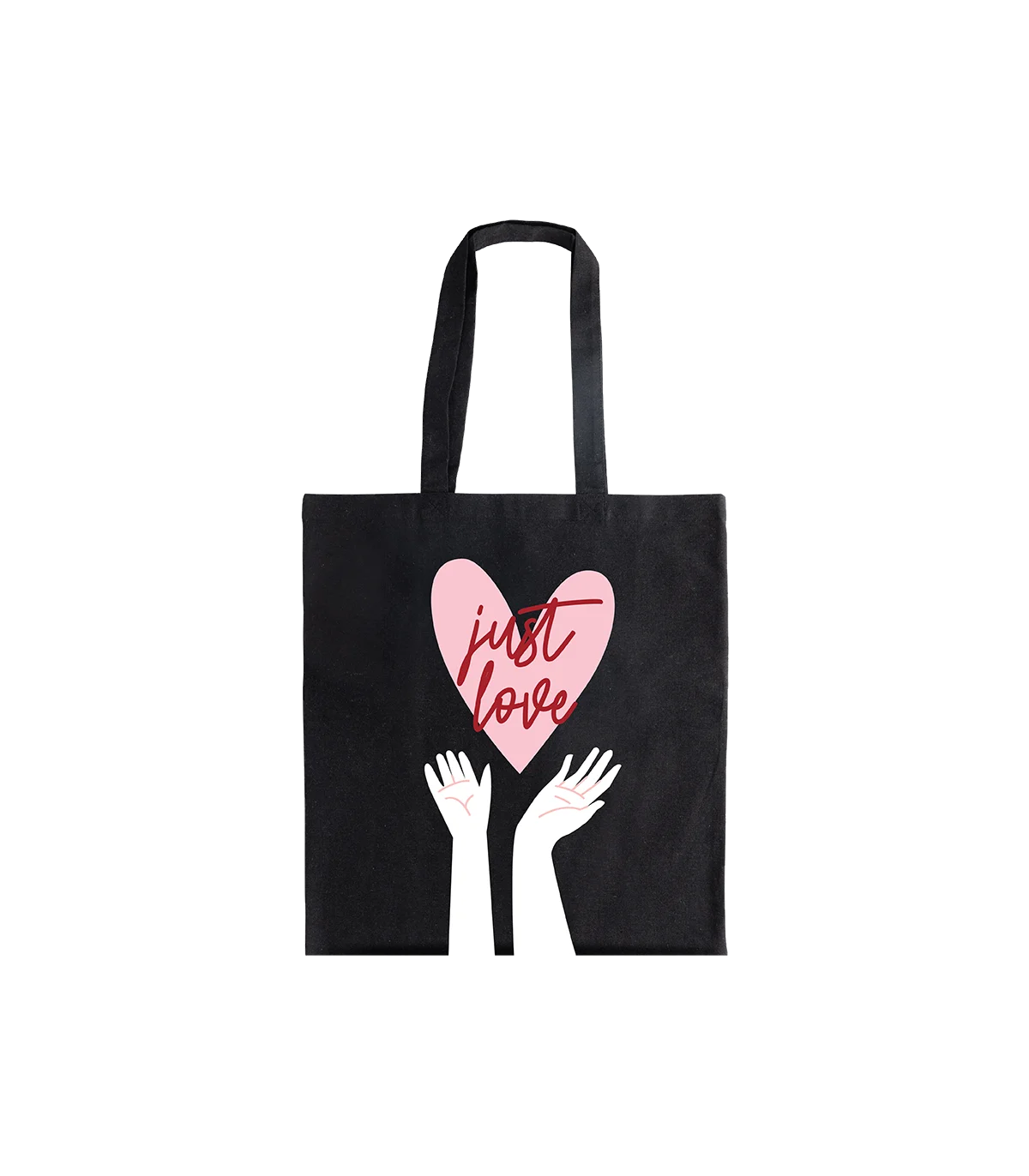 Dia dos Namorados Saco de pano personalizado Dia dos Namorados | Just Love