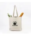 Saco em canvas, com bolso interior - Canvashop