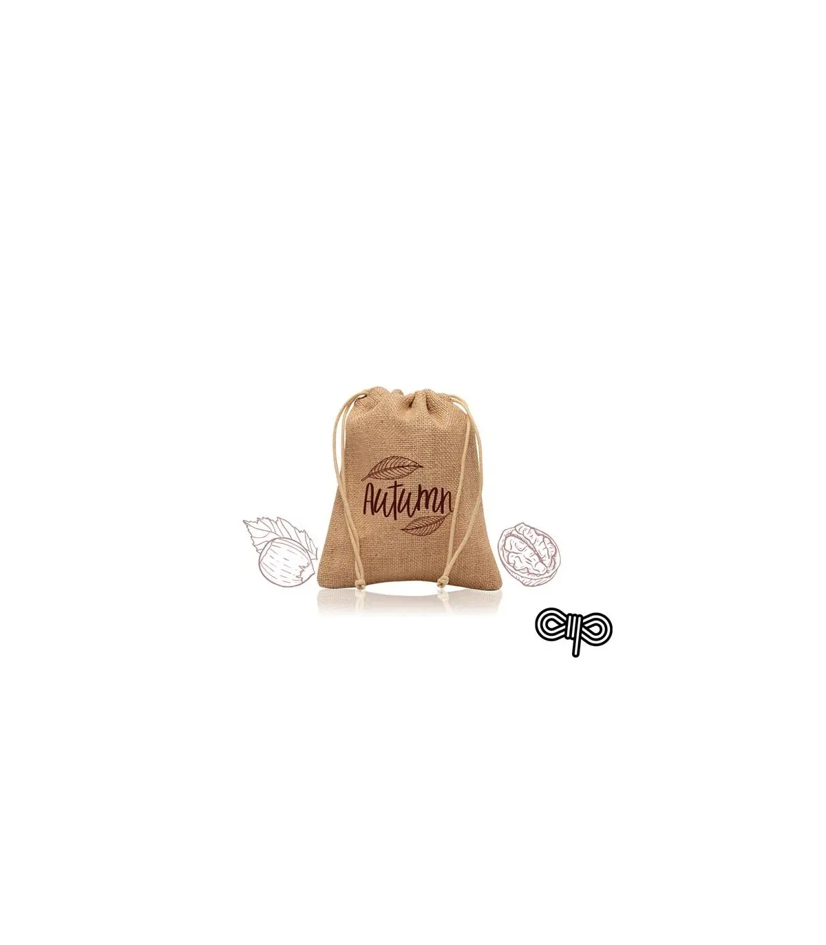 Sacos BagOnYou Saco pequeno em juta, com atilhos - Surate