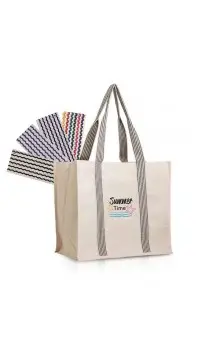 Saco em canvas com fole e fecho magnético - Moel