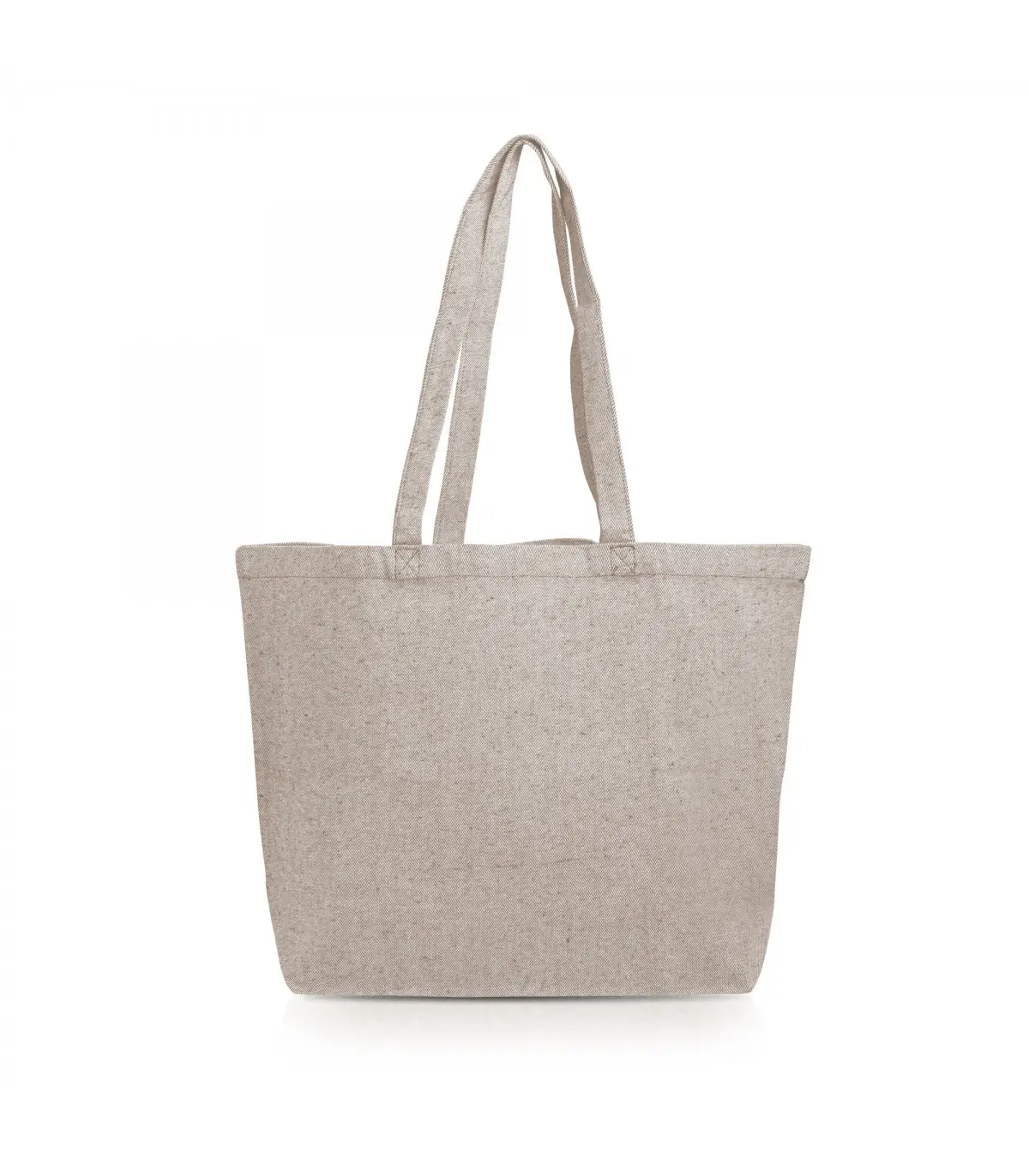 Sacos BagOnYou Saco de algodão reciclado 280g com fole - Belg