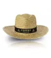Chapéu de adulto em palha escura - Kynts
