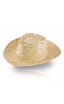 Impacto Impacto Chapéu de adulto em palha - West