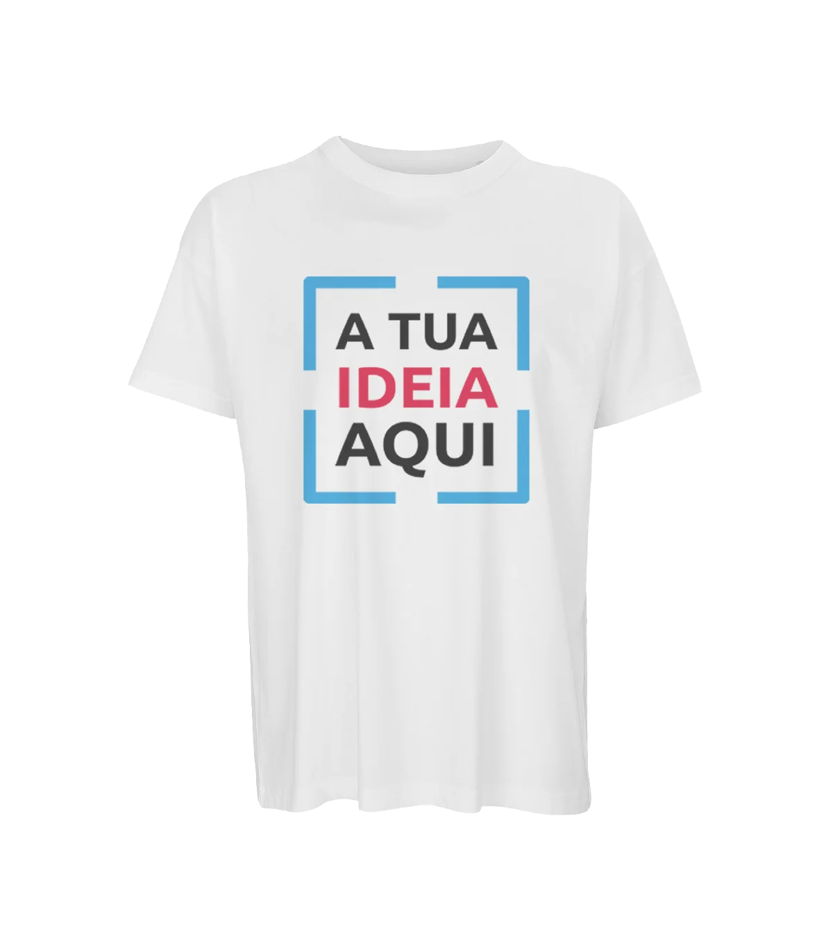 Personalizáveis T-shirt Oversize Personalizada