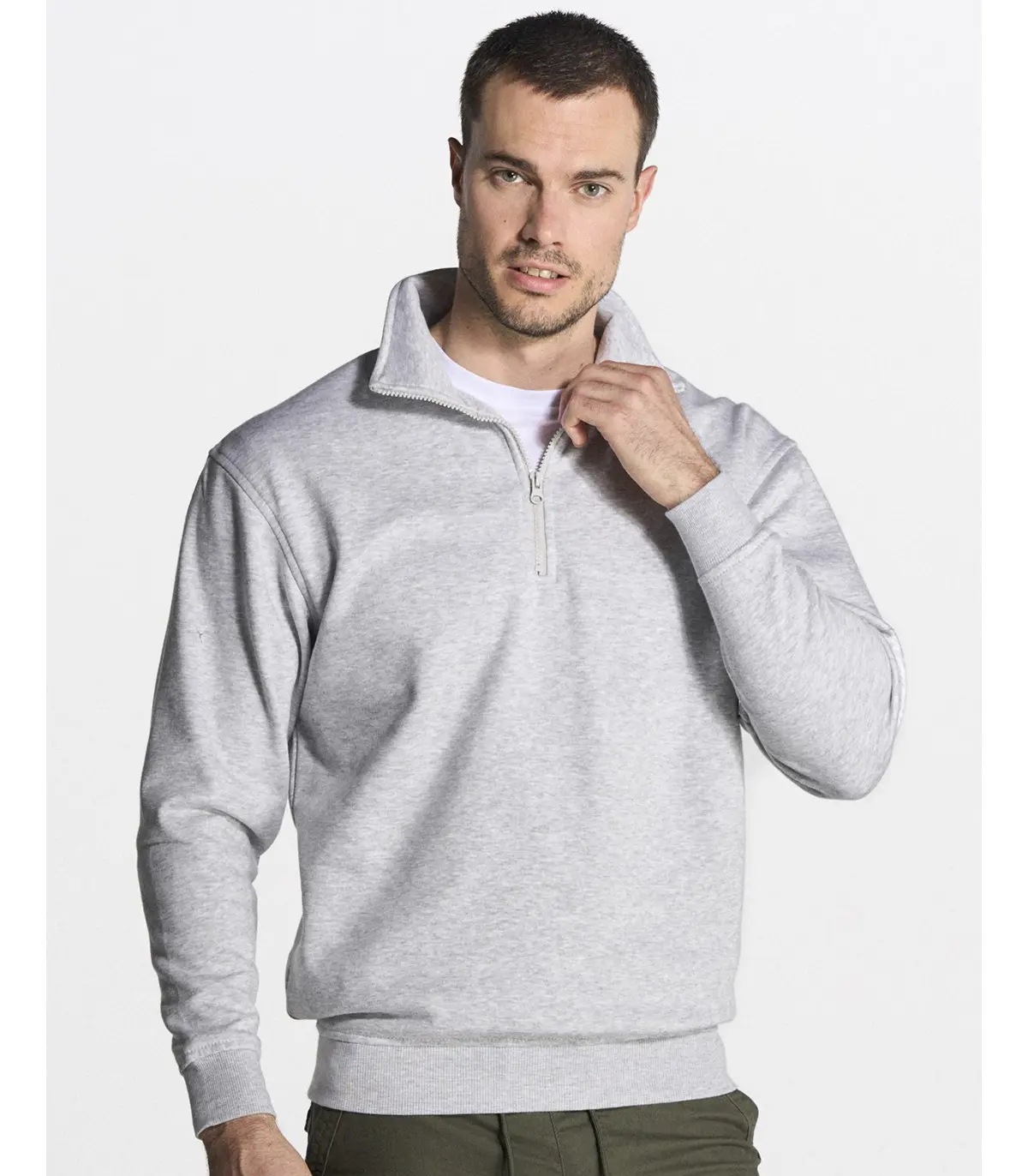 JHK JHK JHK HALF ZIP SWEATSHIRT