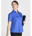 JHK LADY CASUAL & BUSINESS SS SHIRT POPELIN