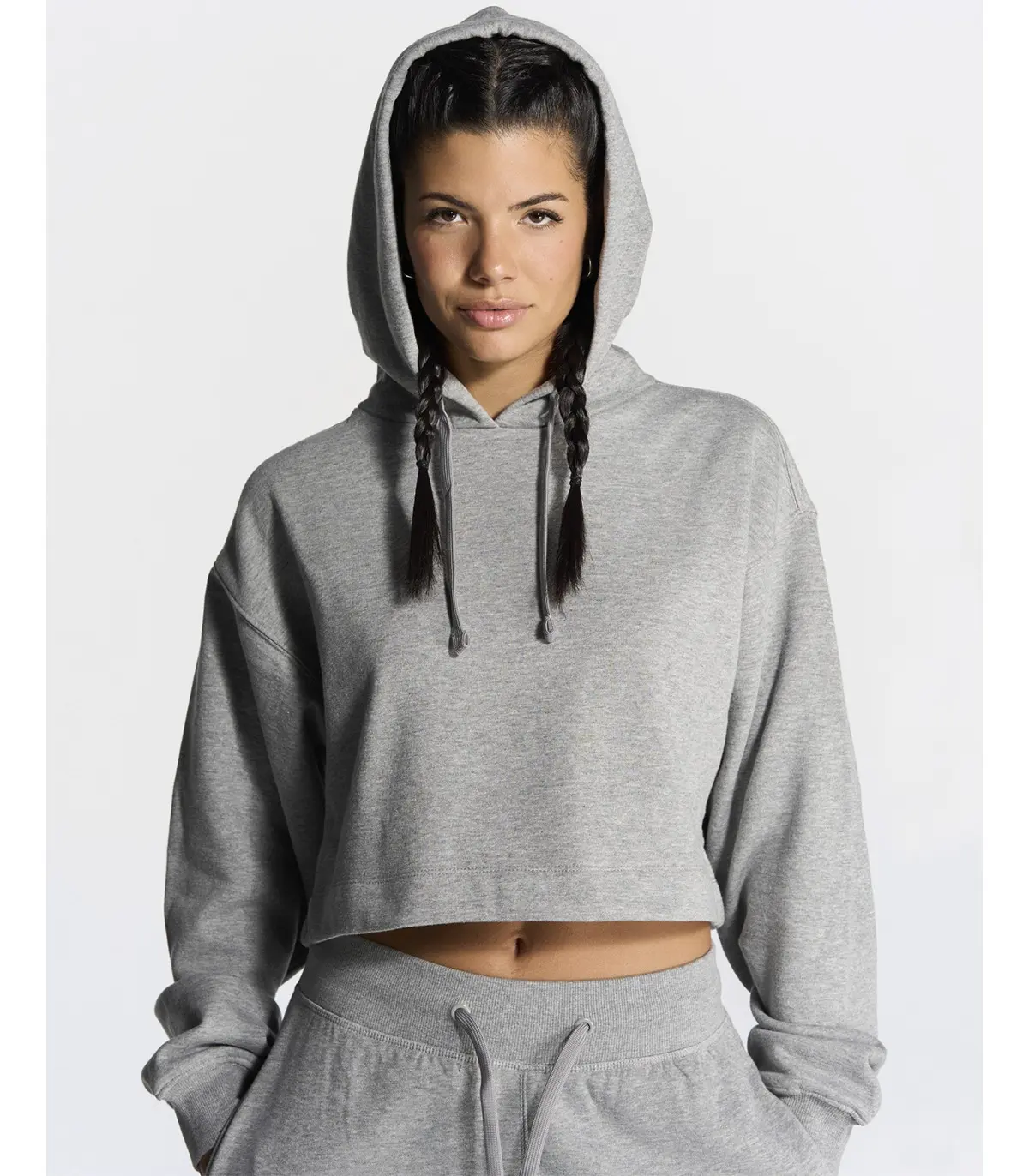JHK JHK JHK SWEATSHIRT LADY CROPPED