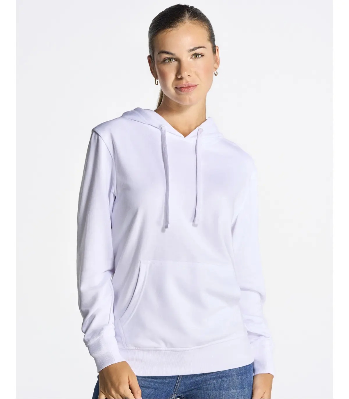 JHK JHK JHK KANGAROO LADY FRENCH TERRY SWEATSHIRT