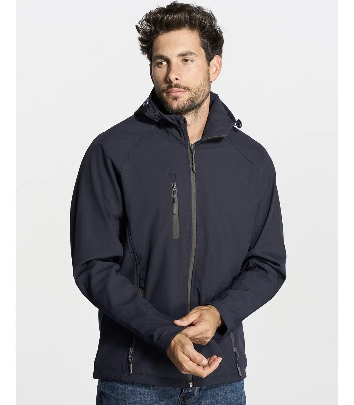 JHK JHK JHK SOFTSHELL JACKET HOODED